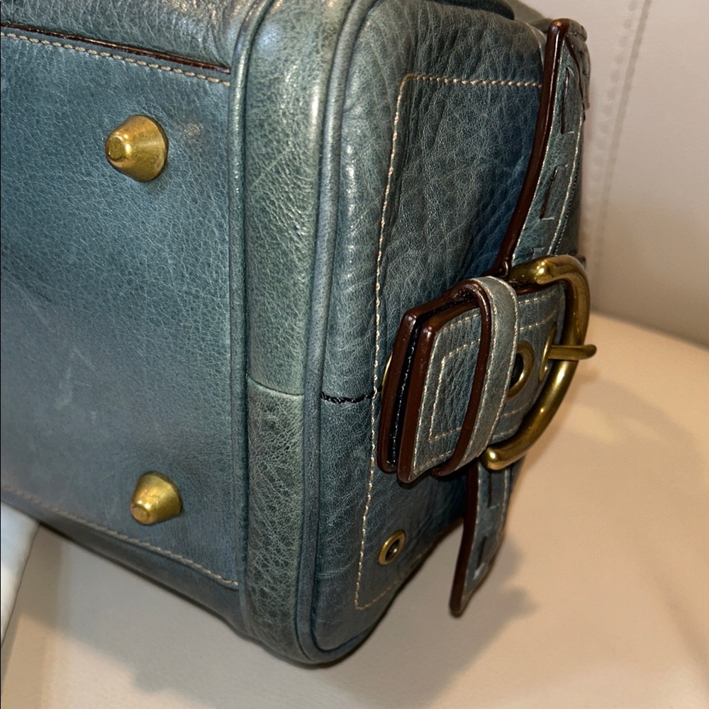 Coach RARE Lmt. Ed. Y2K SoHo MIA Laced Studded Satchel - Picture 12 of 17